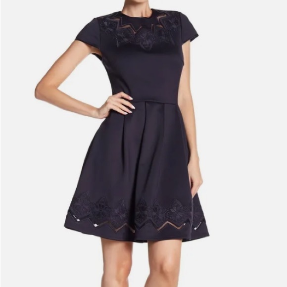Ted Baker Dresses & Skirts - Dark Blue Ted Baker Chesska Dress Ted Baker Size 1 (4) NWT